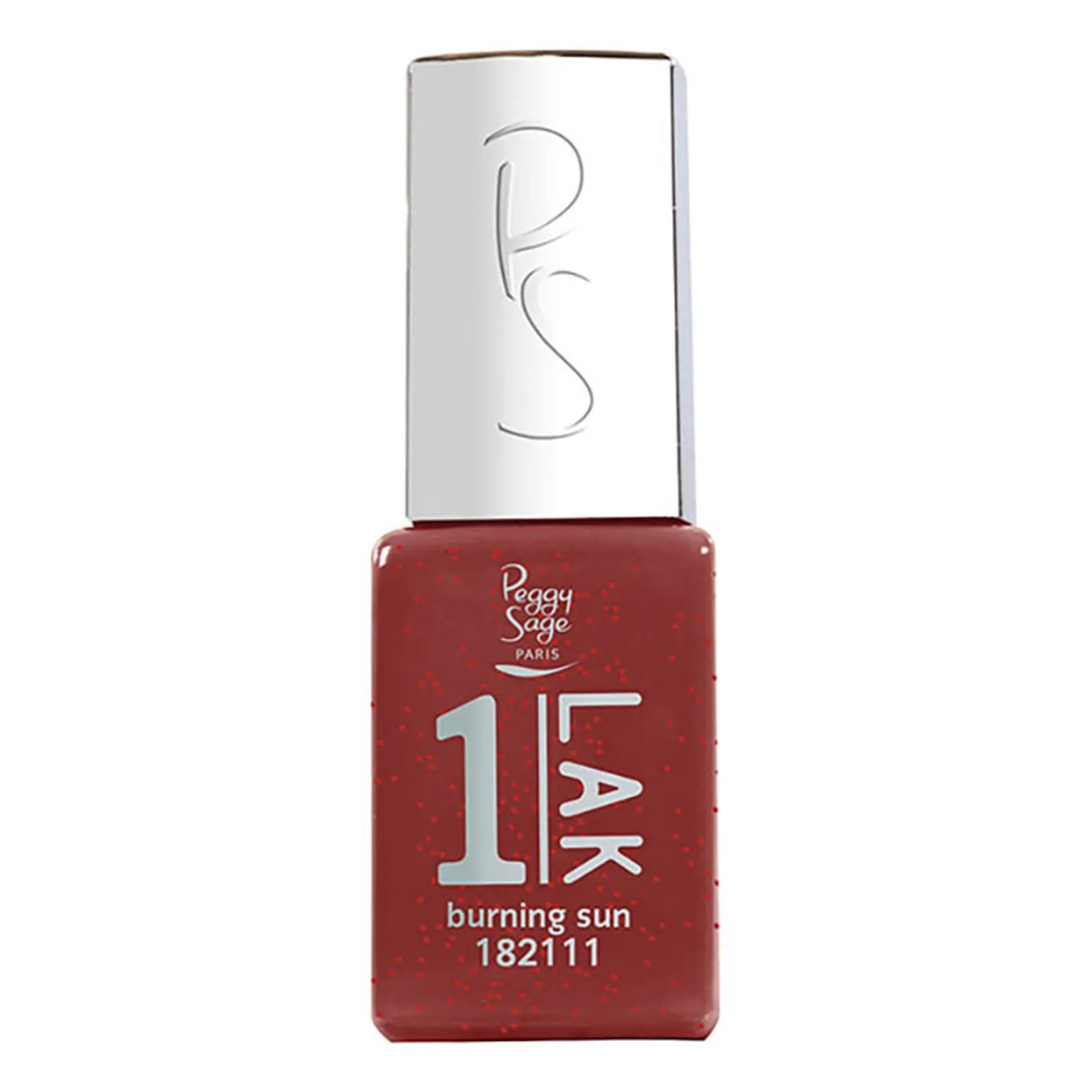 1-LAK vernis semi-permanent 3 en 1 burning sun