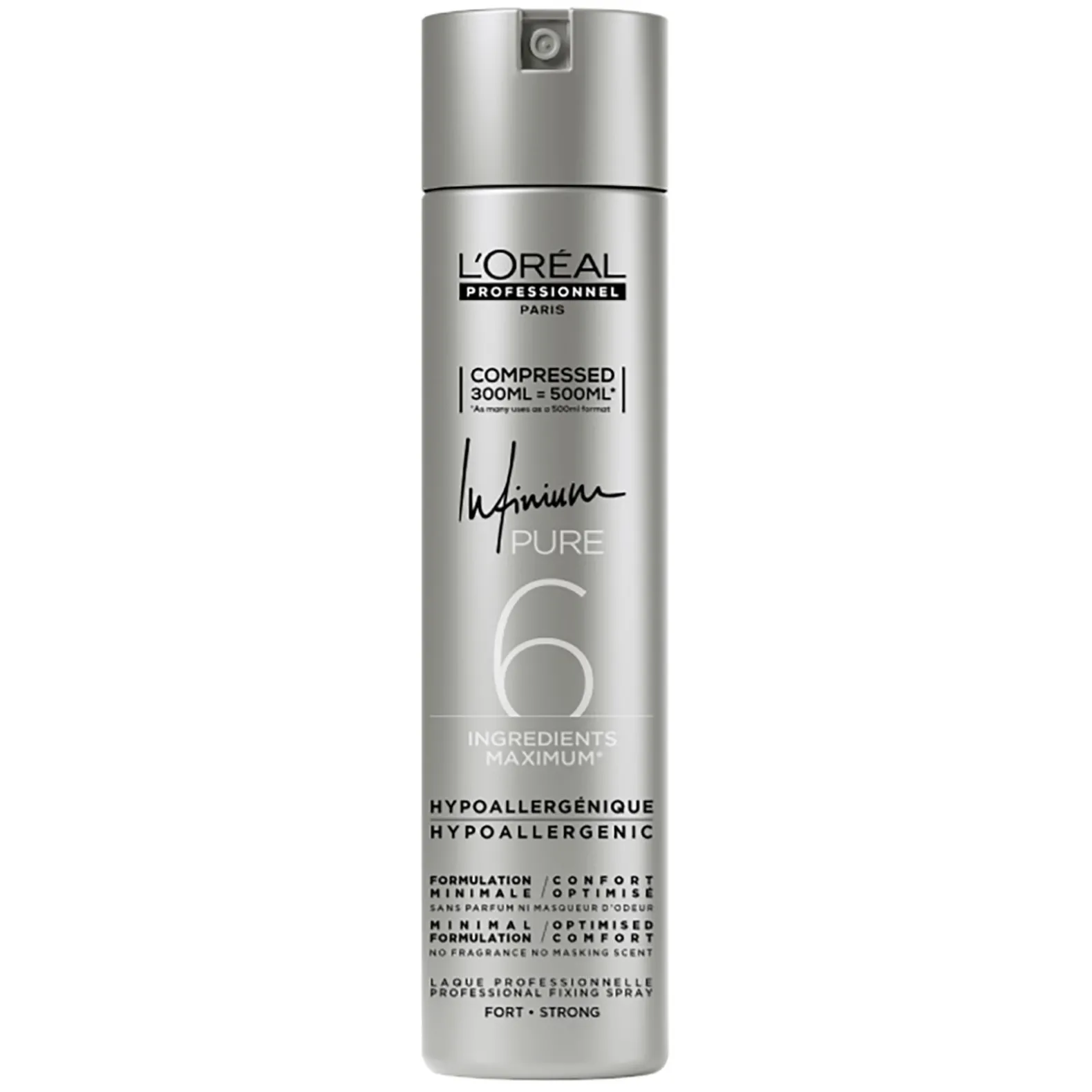 Laque Infinium Pure fixation forte 300ml