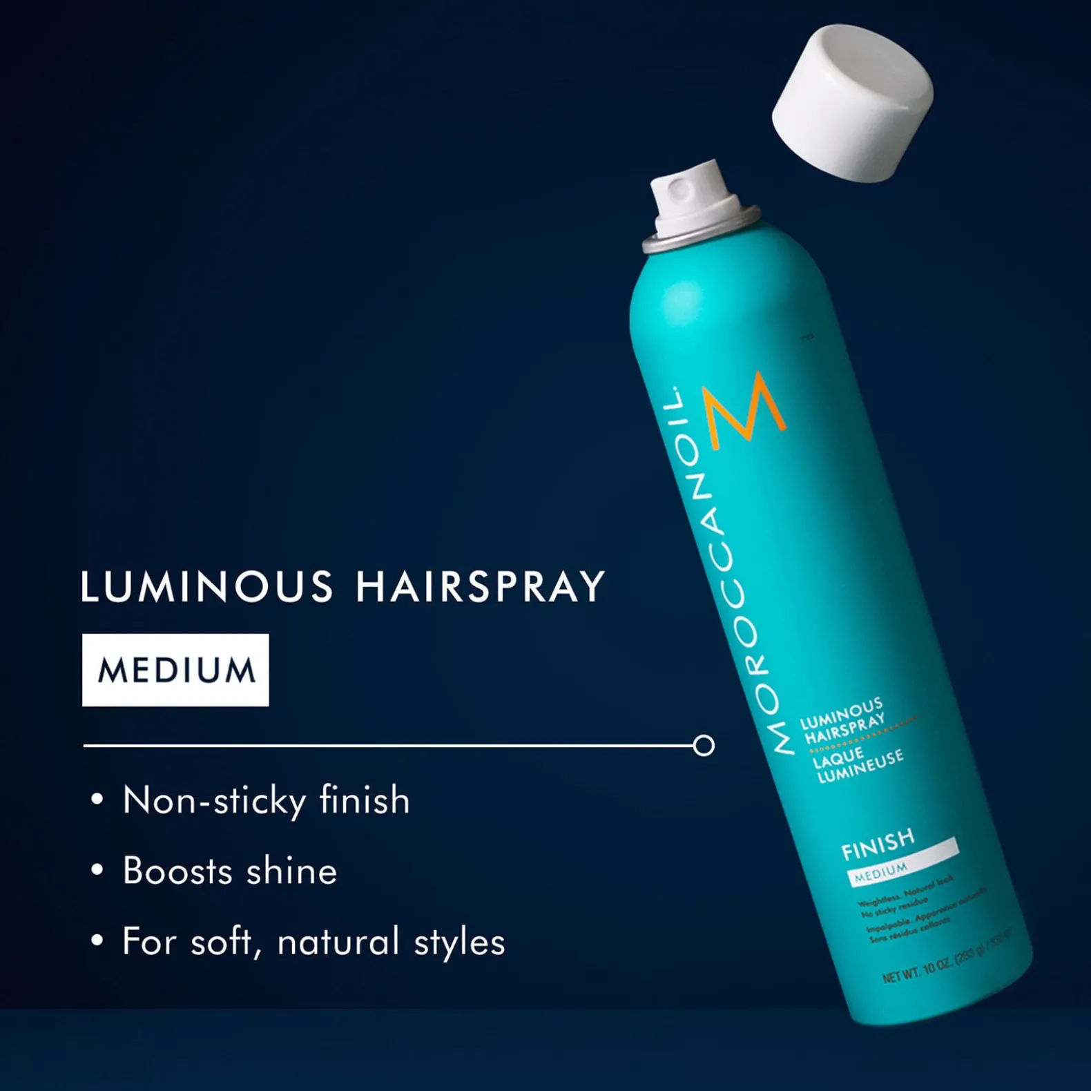 Laque lumineuse fixation moyenne 75 ml