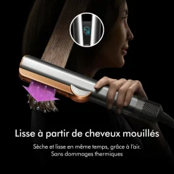 Lisseur séchant Airstrait rose ceramique