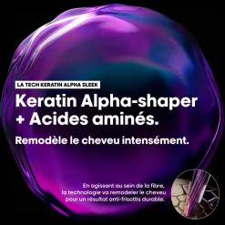 Masque disciplinant Keratin Alpha Sleek 500 ml