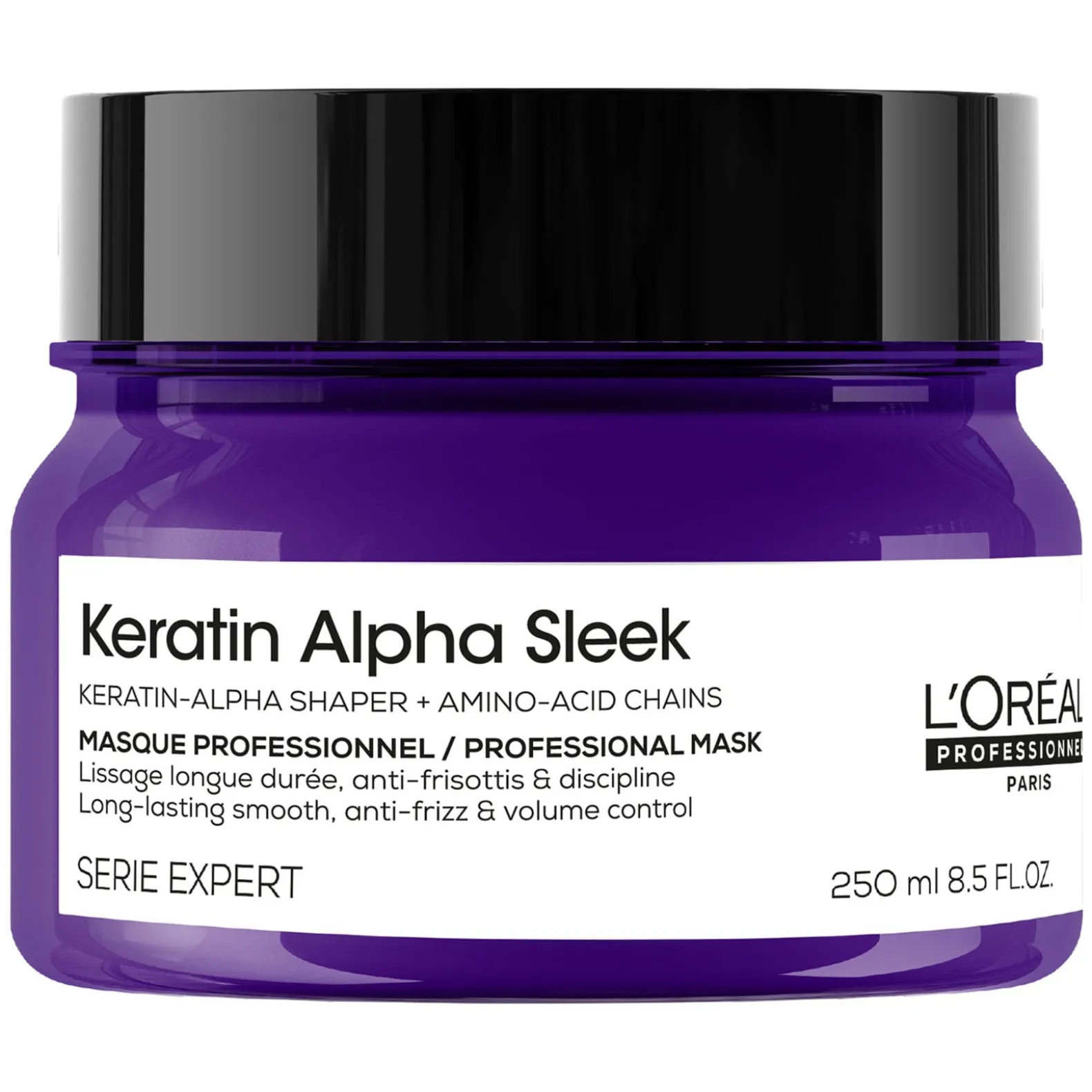 Masque disciplinant Keratin Alpha Sleek 250 ml