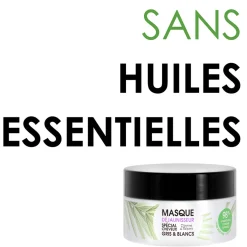 Masque déjaunisseur cheveux gris & blancs Gamme Nature