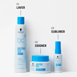 Masque pour cheveux normaux à secs BC Moisture Kick