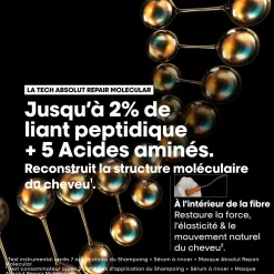 Masque professionnel concentré Absolut Repair Molecular 250ml
