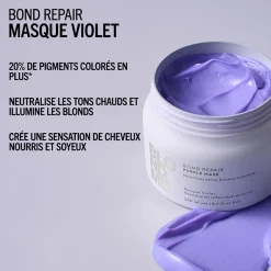 Masque violet Blondme Bond Repair Neutralisant 500ml