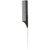 Peigne à queue métal dents serrées 23,1cm
