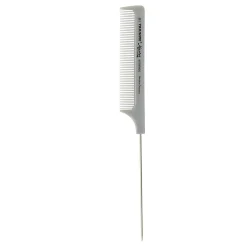Peigne à queue métal T261 Argent