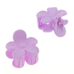 2 Petites pinces à fleurs lilas