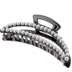 Pince croco à perles lune