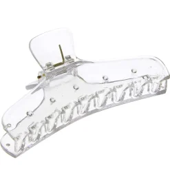 Pince croco transparente