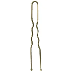 24 Épingles ondulées courtes bronze