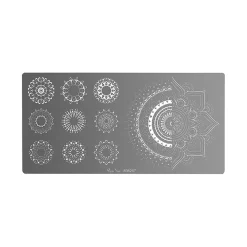 Plaque de stamping Mandala
