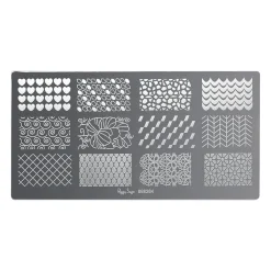 Plaque de stamping nail art 4