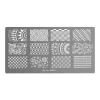 Plaque de stamping nail art 3