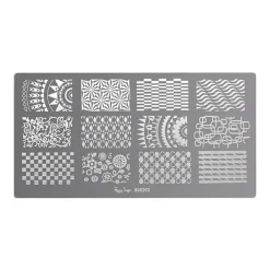 Plaque de stamping nail art 3