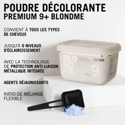 Poudre compacte décolorante PPL9+ Blondme 450gr