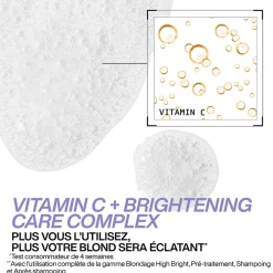 Pré-traitement illuminant pour cheveux blonds Blondage High Bright