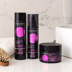 Rituel cheveux colorés shampooing et masque Essentiel Keratin Color