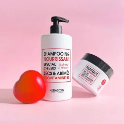 Rituel cheveux secs et abimés shampooing et masque