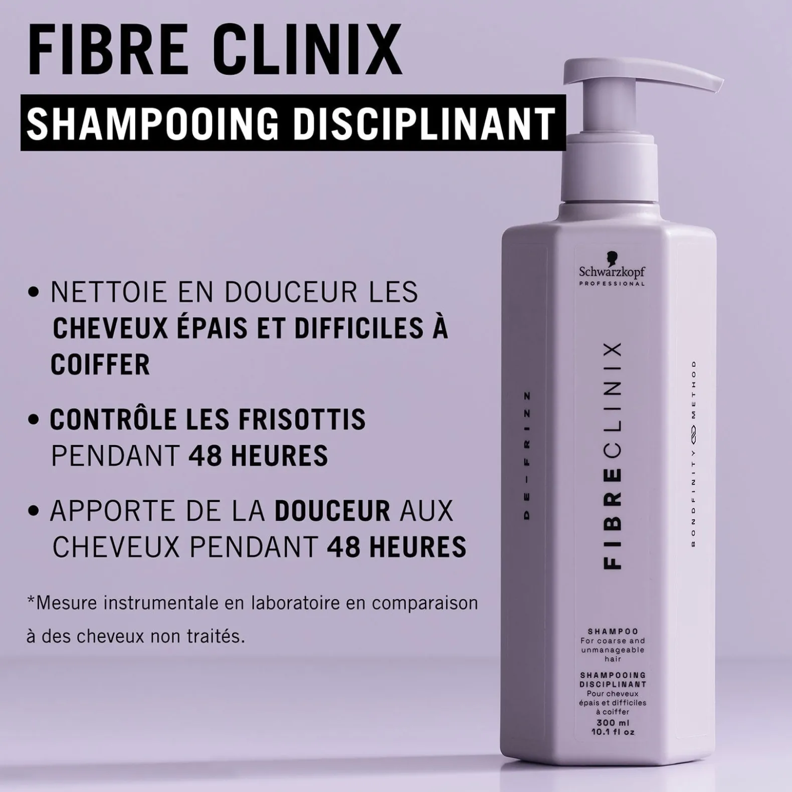 Rituel disciplinant De-frizz Fibre Clinix