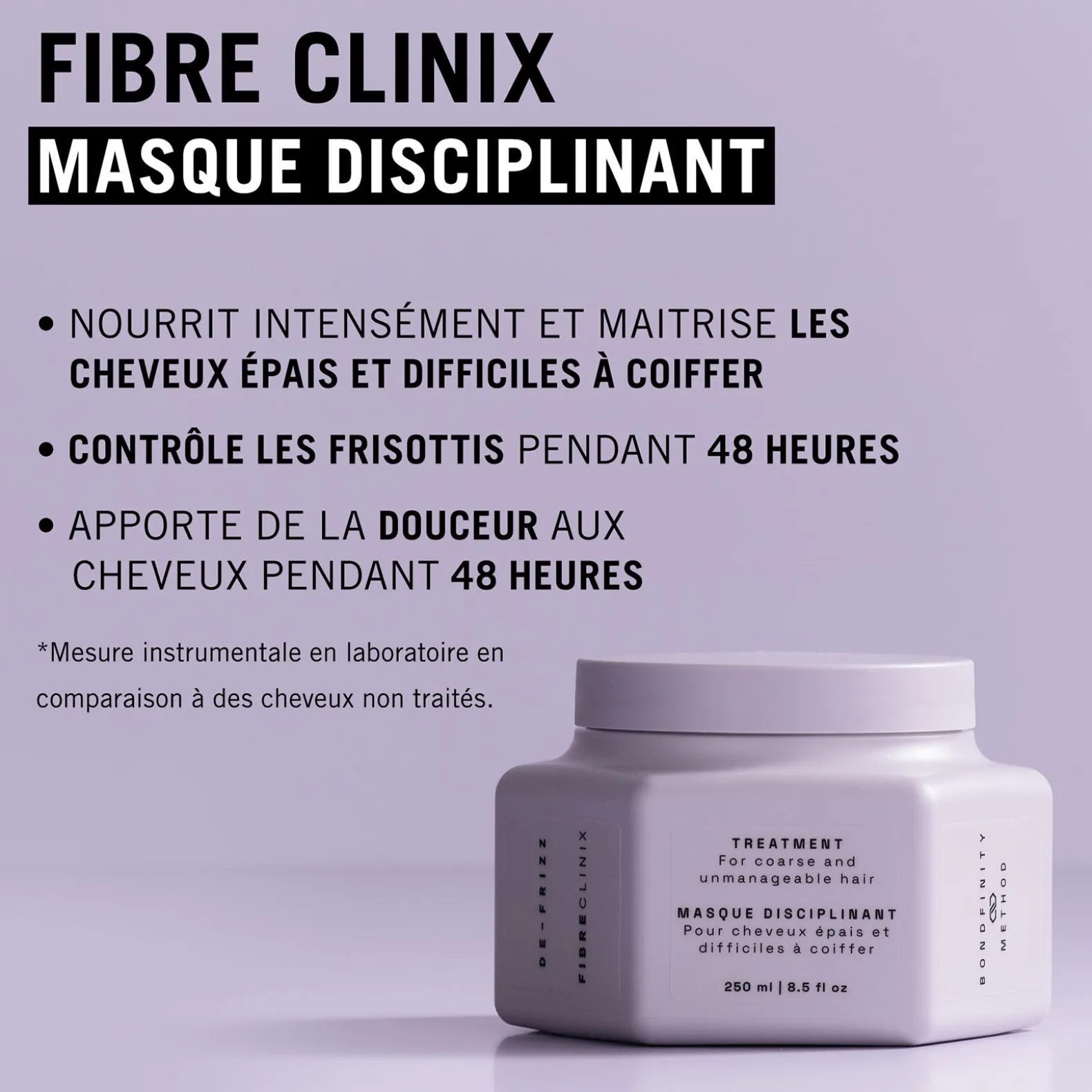 Rituel disciplinant De-frizz Fibre Clinix
