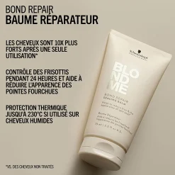 Rituel nutritif et protecteur Blondme Bond Repair