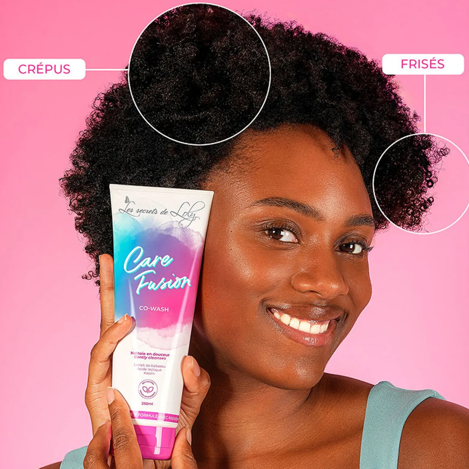 Rituel pour cheveux multi-texturés bouclés frisés