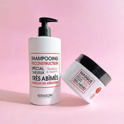 Rituel reconstructeur à la kératine shampooing et masque