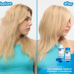Routine cheveux colorés sensibilisés