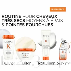Routine Nutritive cheveux épais