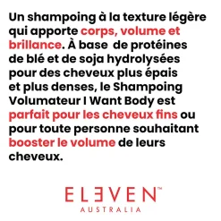 Routine volumatrice I Want Body