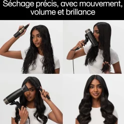 Sèche-cheveux Speed + embout précis + spray volume