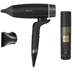 Sèche-cheveux Speed + embout précis + spray volume