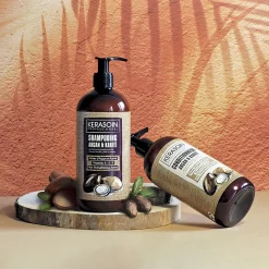 Shampooing cheveux bouclés frisés Argan & Karité