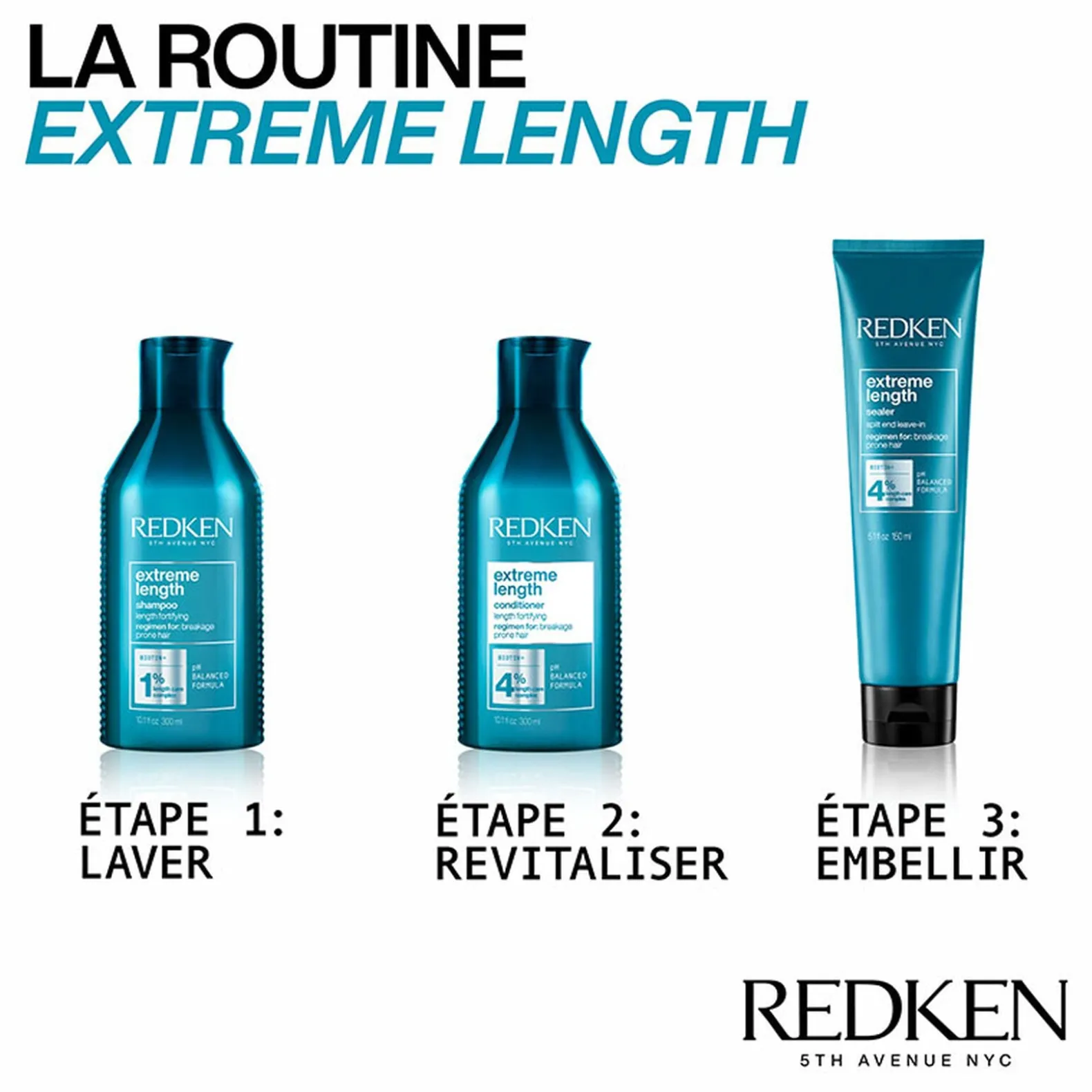 Shampooing fortifiant pour cheveux longs Extreme Length