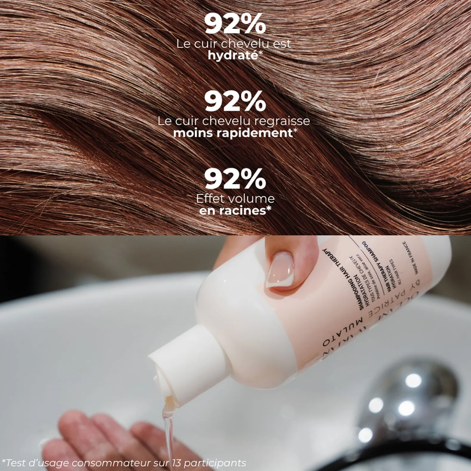 Shampooing hydratation Hair Therapy 50 ml