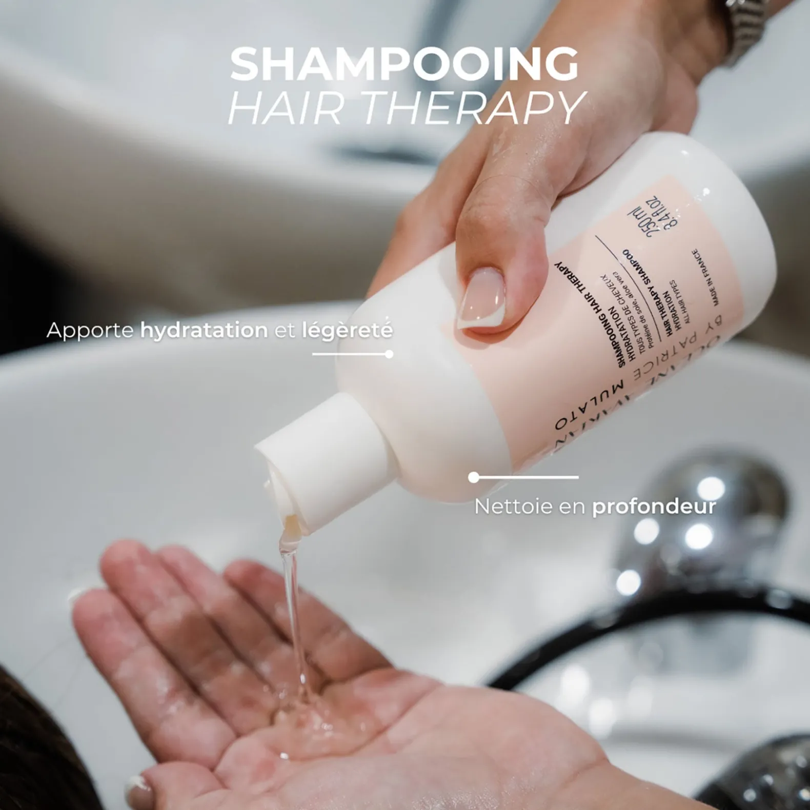 Shampooing hydratation Hair Therapy 50 ml