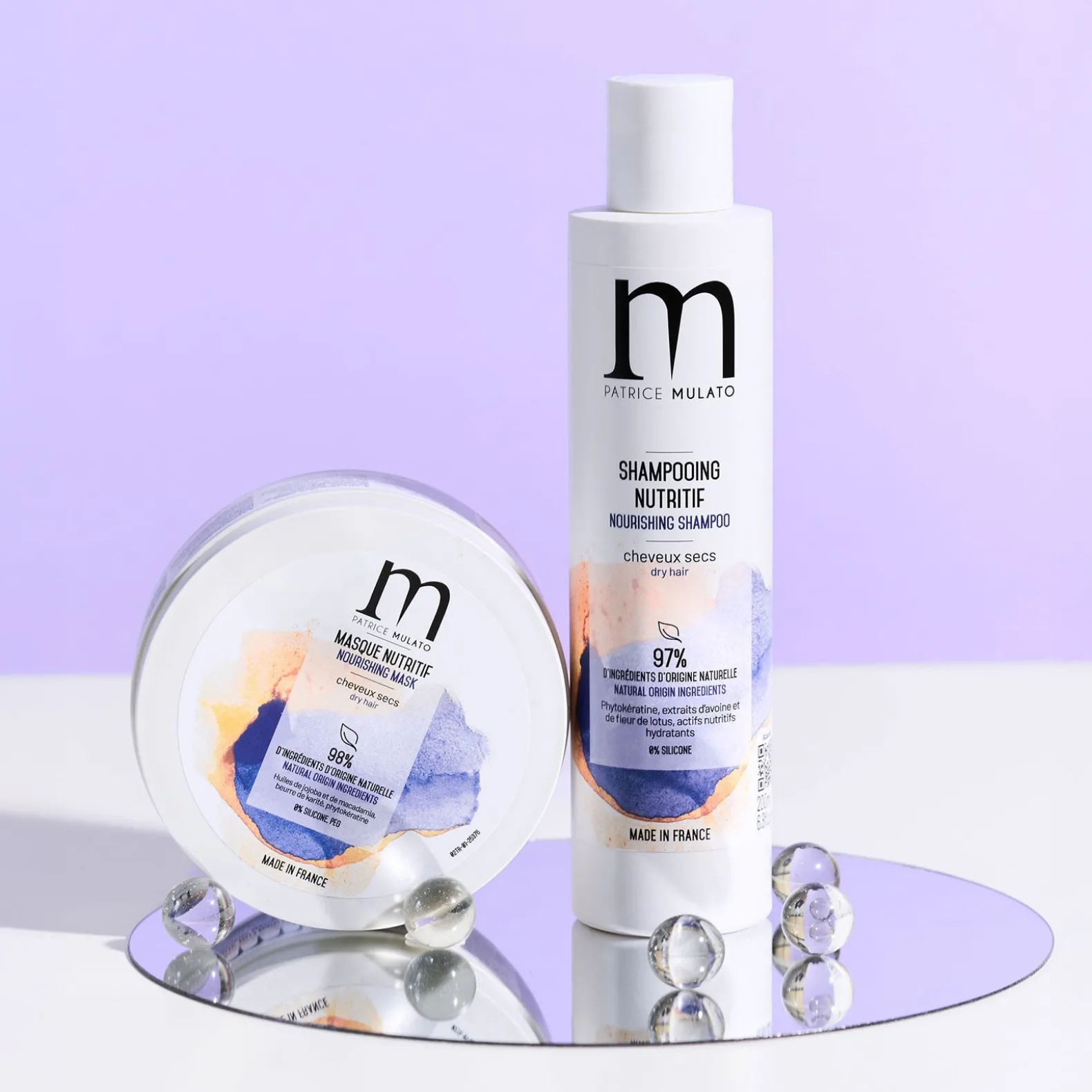 Shampooing nutritif pour cheveux secs