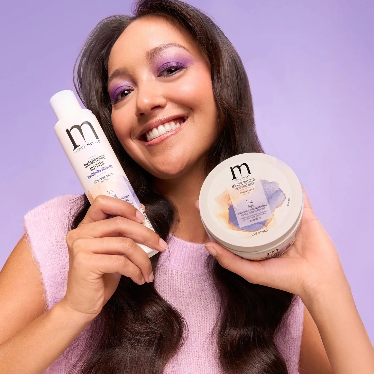 Shampooing nutritif pour cheveux secs