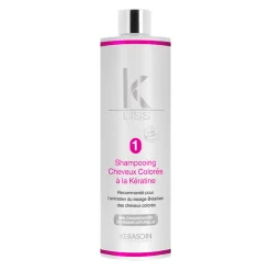 Shampooing pour cheveux colorés à la kératine K-Liss