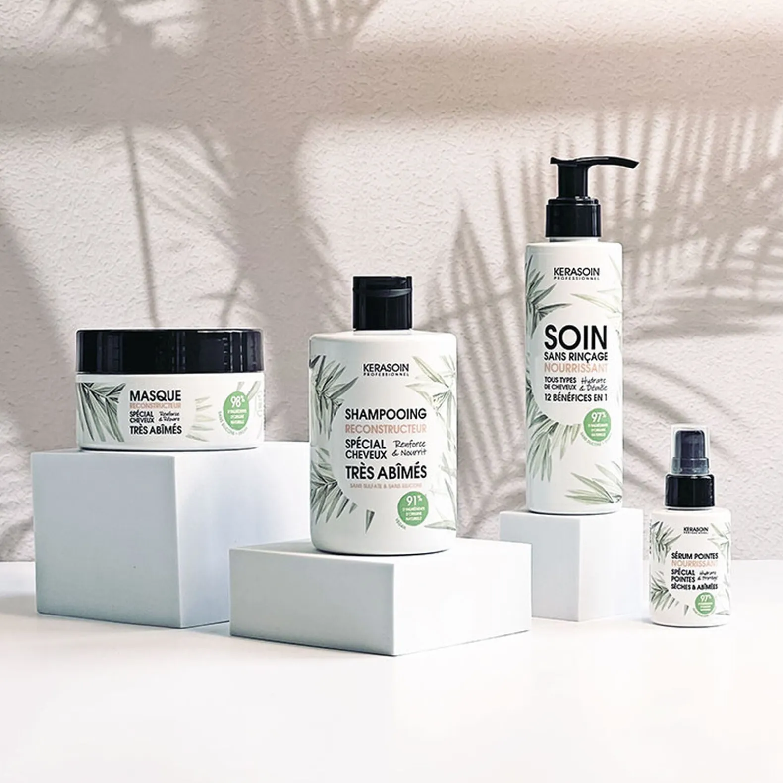 Shampooing reconstructeur cheveux très abîmés Gamme Nature