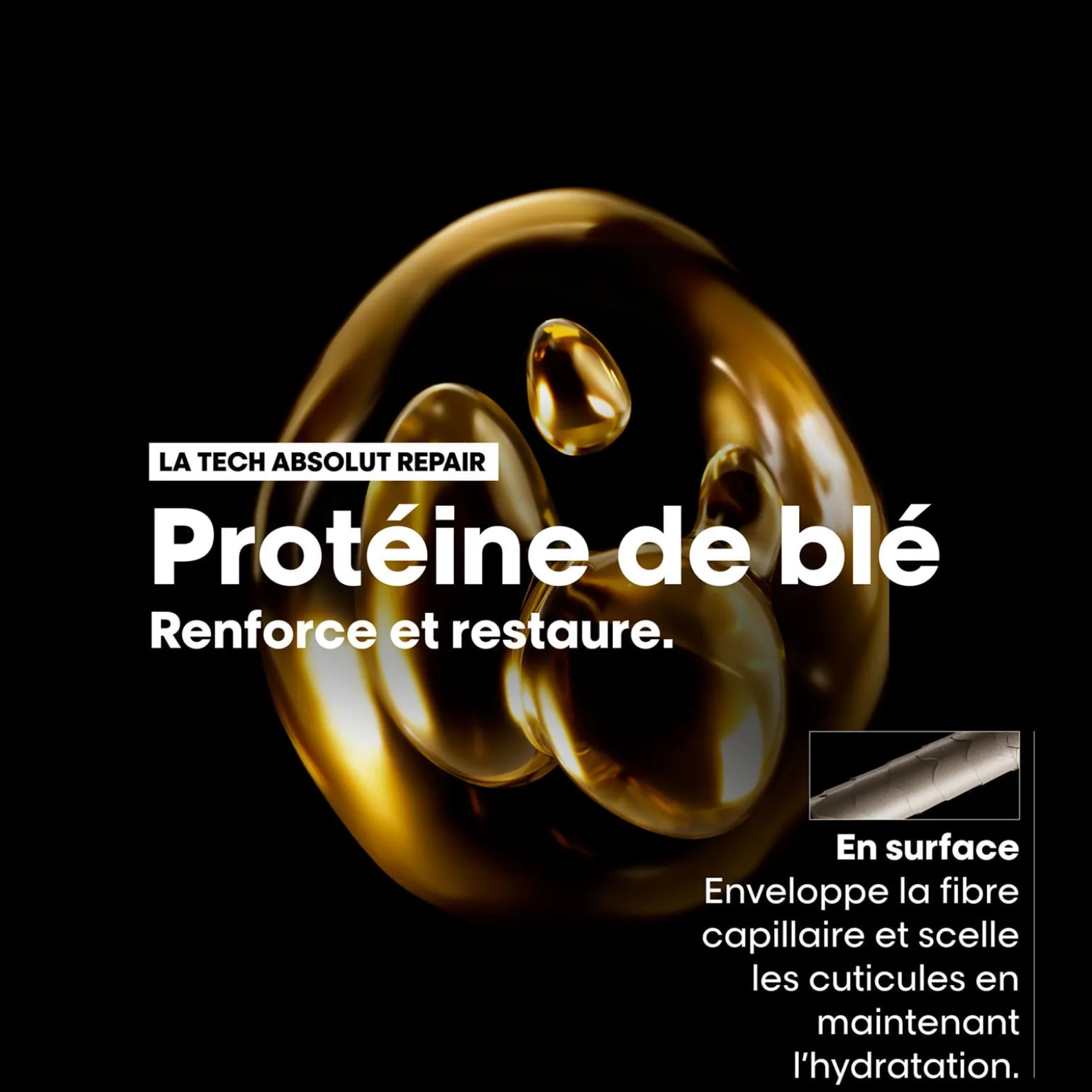 Shampooing restructurant instantané Absolut Repair 1500 ml