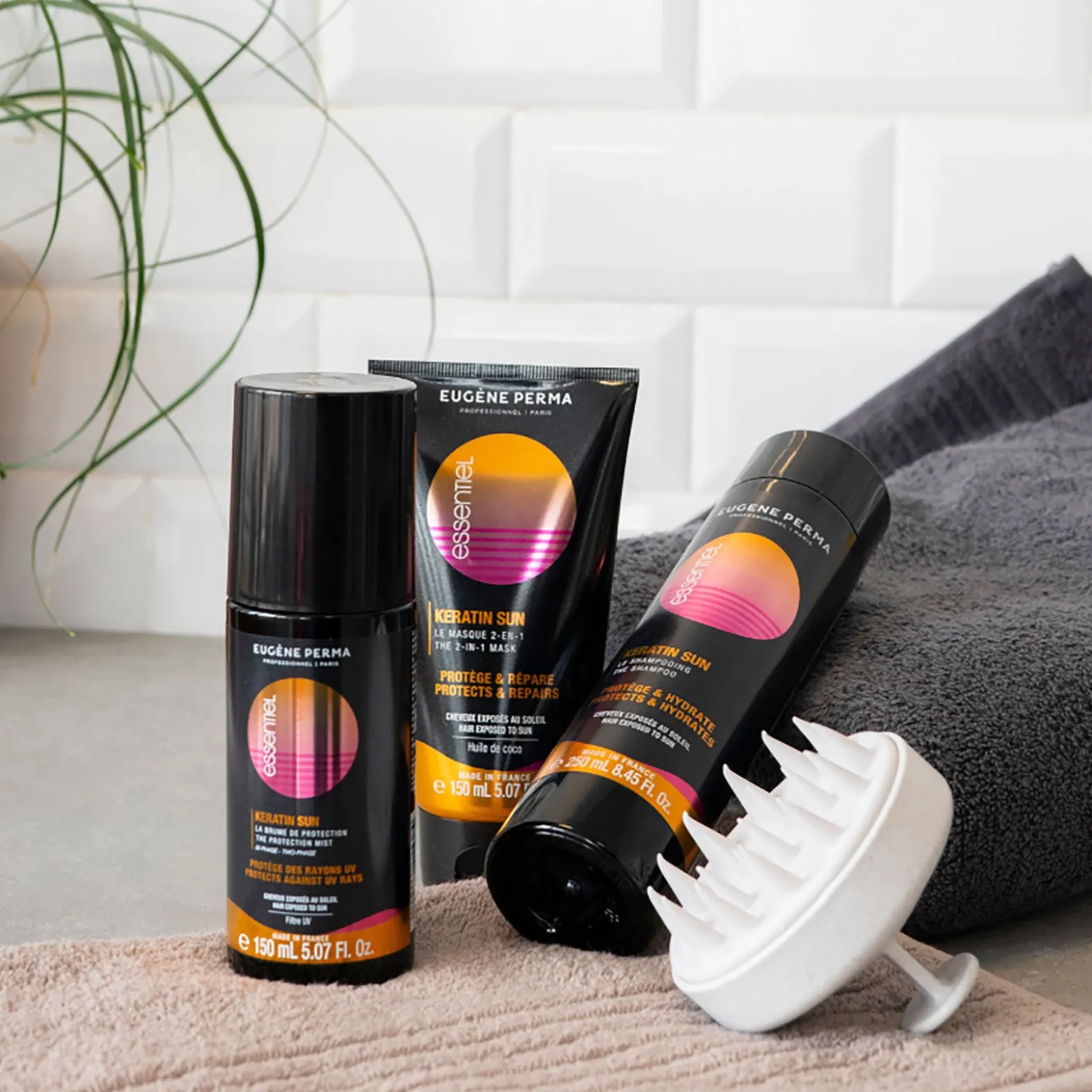 Shampooing réhydratant après-soleil Keratin Sun 100 ml