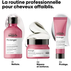 Shampooing rénovateur pour cheveux longs Pro Longer 1500 ml