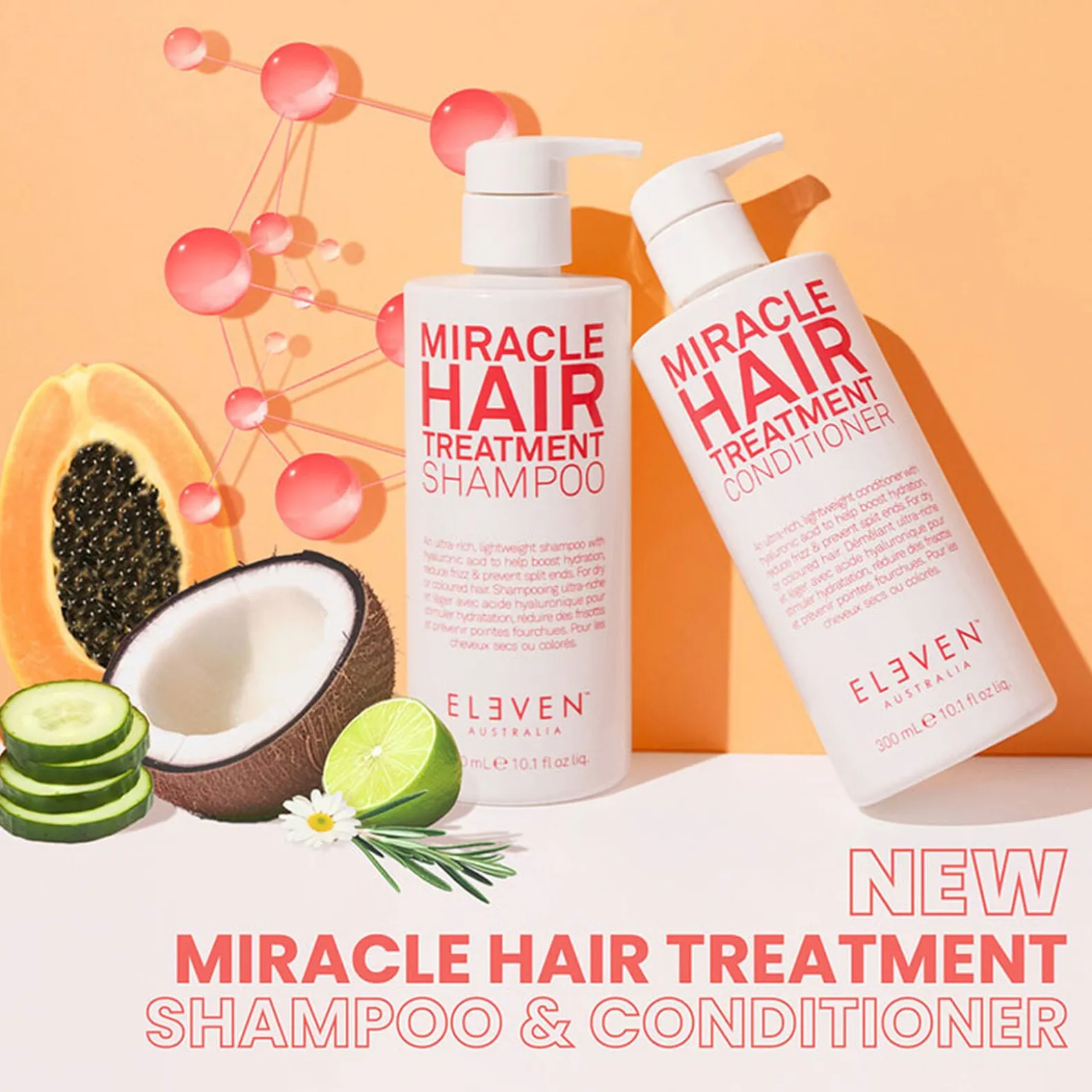 Shampooing ultra-riche et léger Miracle Hair Treatment