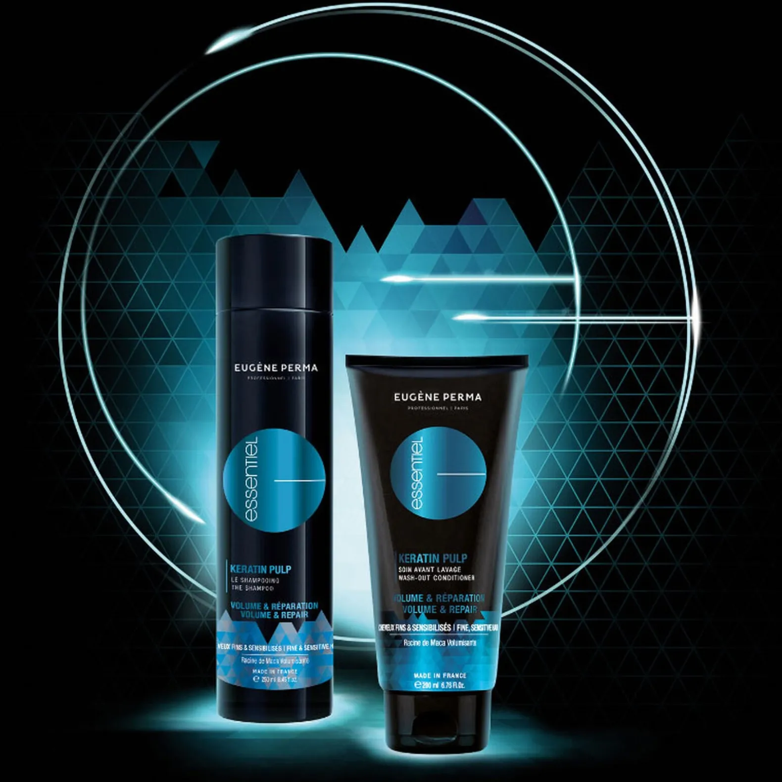 Shampooing volumateur Essentiel Keratin Pulp