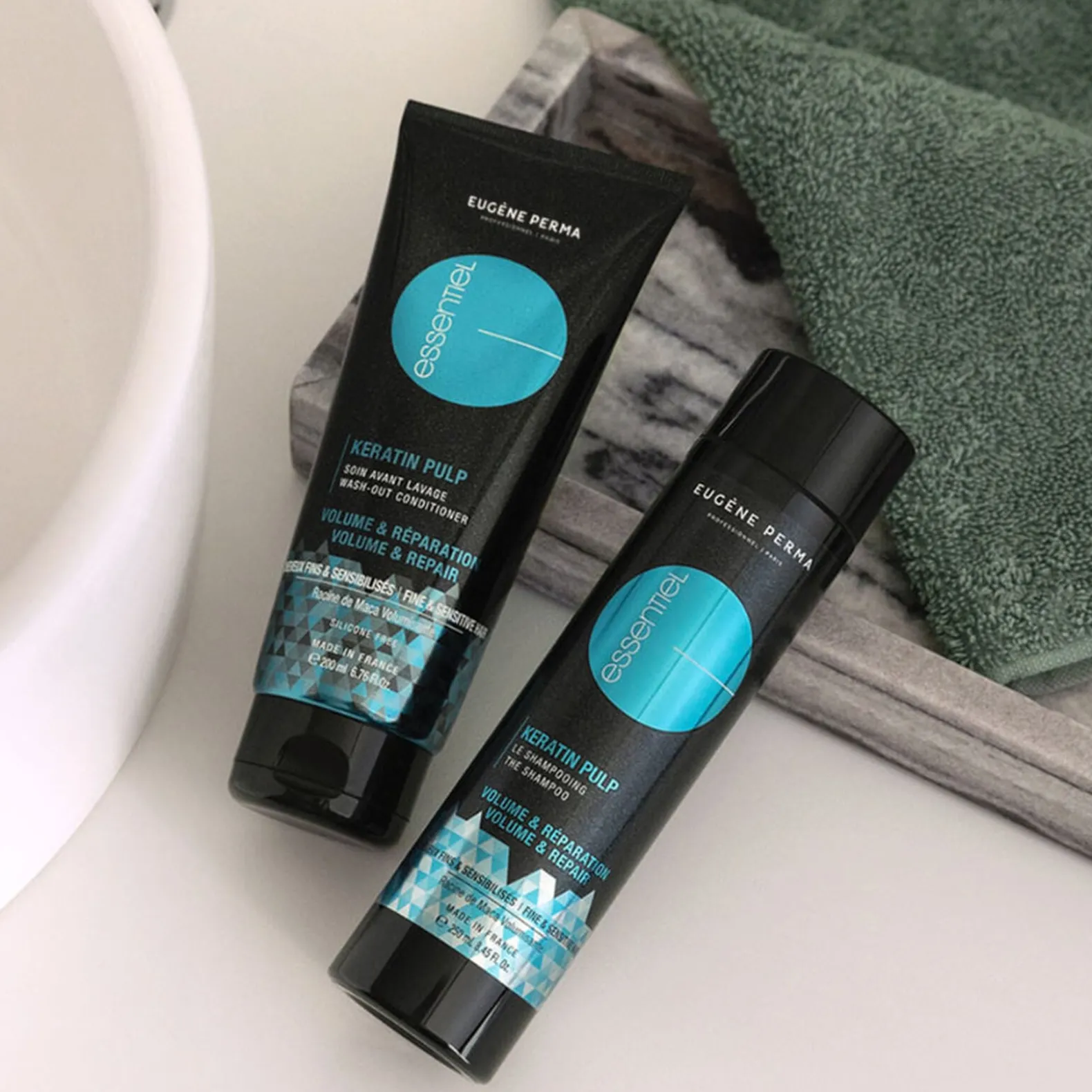 Shampooing volumateur Essentiel Keratin Pulp