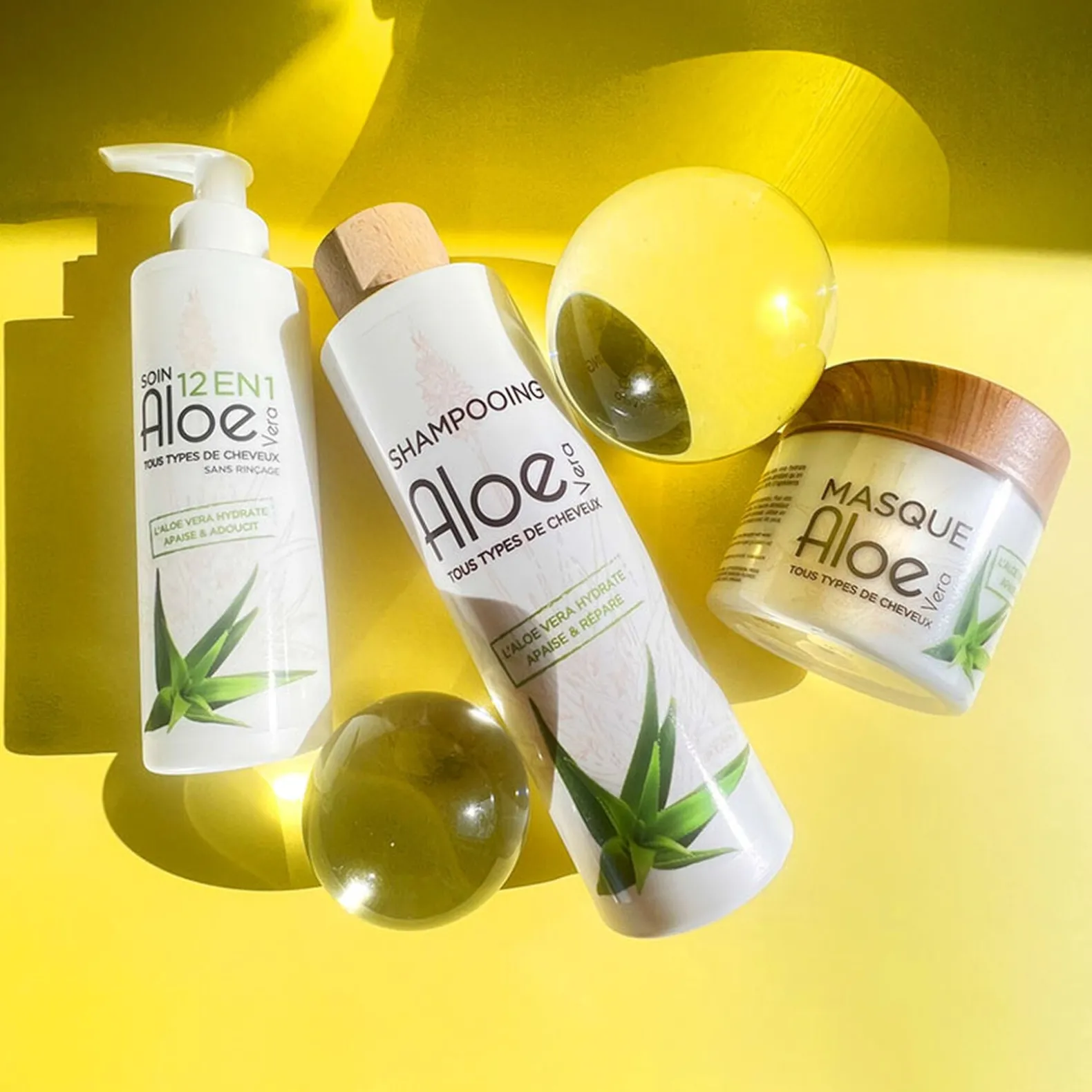 Soin Aloe Vera 12 en 1 sans rinçage