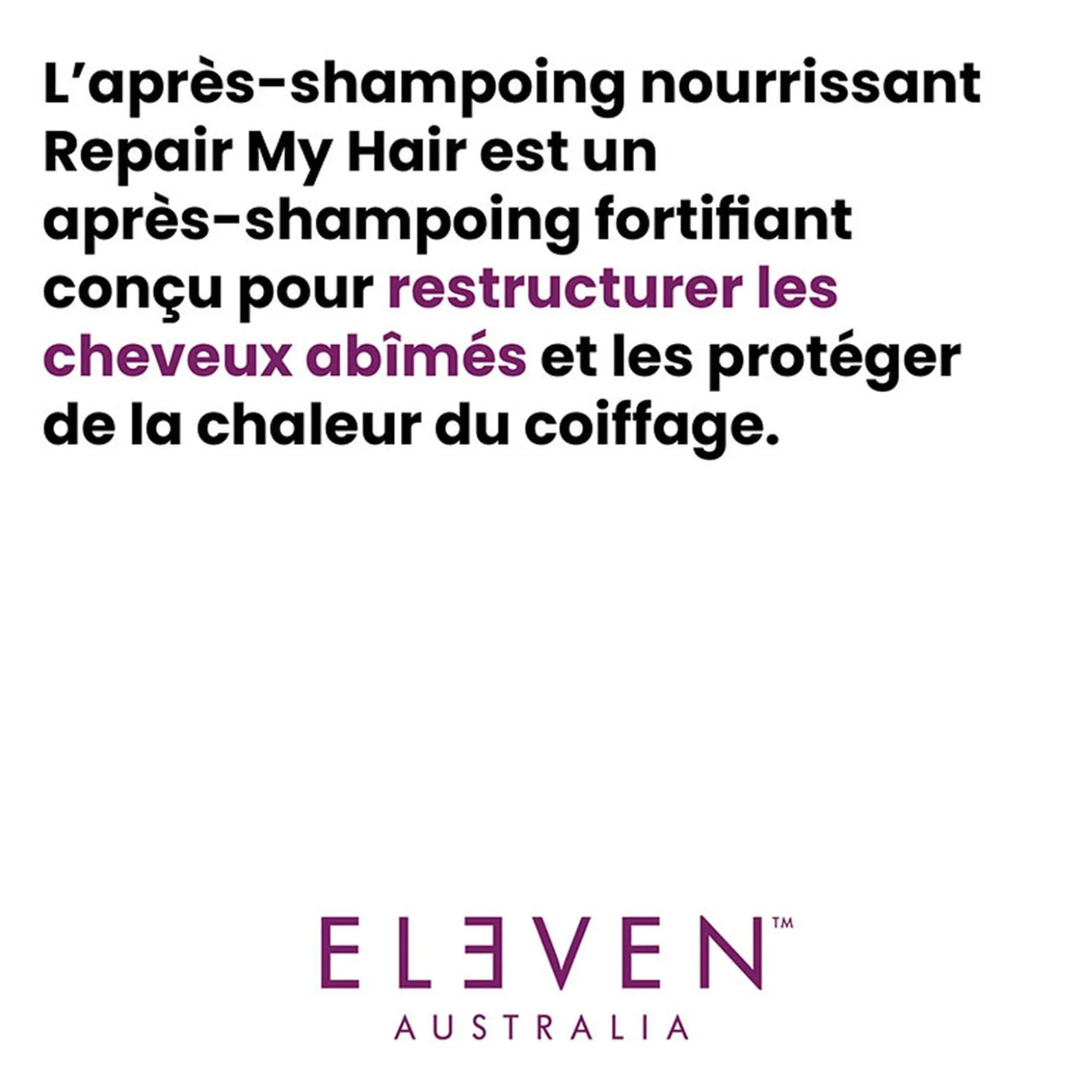 Soin nourrissant Repair My Hair